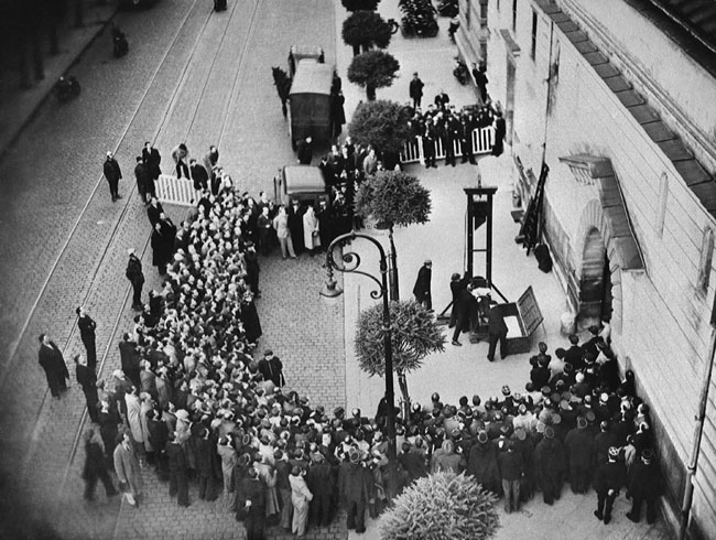 The Guillotine Used At Last Public Execution