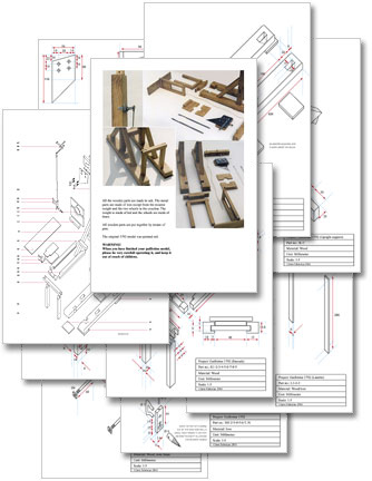 Picture of construction drawings